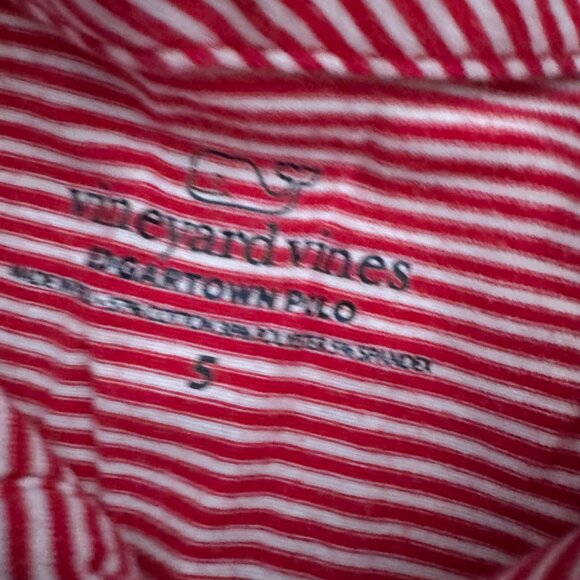 Vineyard Vines - long sleeve polo Boys Size 5. - Picture 3 of 3
